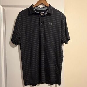 Under Armour Men's Dark Gray Polo Shirt